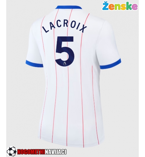 Ženske Nogometnih dresov Chelsea Maxence Lacroix #5 Tretji 2026-27 Kratki rokavi Ženske Nogometnih dresov Chelsea Maxence Lacroix #5 Tretji 2026-27 Kratki rokavi